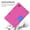Blue Rose, variant on Silicone Case for Samsung Galaxy Tab S6 Lite (SM-P610) Tablet 10.4" 2024 - Durable Soft TPU Case with Stand Function, Shock-absorbing Protective Crossbody Case with Shoulder Strap /Hand Strap, Black