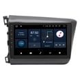 thumbnail image 2 of Estéreo para automóvil, Radio estéreo para automóvil Receptor de audio multimedia para automóvil Radio con pantalla táctil Salida de alta intensidad, 2 of 8