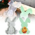 thumbnail image 2 of DIY Epoxy Resin Silicone Mold - for Easter - Themed 3D Figurines and Crafts, 2 of 2