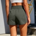 thumbnail image 3 of Women's Athletic Shorts Comfy Workout Gym High Waisted Running Shorts, XL, 3 of 4