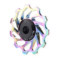 thumbnail image 1 of Bicycle Ceramic Bearing Rear Guide Wheel 11 Teeth 13 Teeth Lightweight Aluminum Alloy Guide Wheel Bike Transmission, 1 of 8