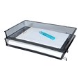 thumbnail image 1 of Universal Deluxe Mesh Stacking Side Load Tray, 1 Section, Legal Size Files, 17" x 10.88" x 2.5", Black, 1 of 4