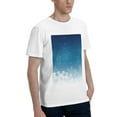 thumbnail image 2 of Bingfone Christmas Snowflakes Men'S Loose Fit Short-Sleeve Pocket T-Shirt, 2 of 7