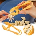 thumbnail image 3 of Stainless Steel Garlic Peeler with Hanging Hole - Manual Kitchen Gadget for Quick Peeling, 3 of 6