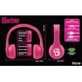 thumbnail image 3 of eKids Barbie Auriculares Bluetooth, auriculares inalámbricos rosas con micrófono, incluye cable auxiliar, auriculares plegables para niños con volumen reducido para la escuela, el hogar o los viajes, 3 of 5