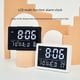 thumbnail image 3 of Reloj LED de estilo simple con pantalla grande, reloj despertador japonés para mesita de noche, reloj electrónico multifunción práctico, 3 of 6