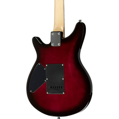 Rogue Rocketeer Electric Guitar Pack, Wine Burst