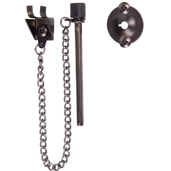 Stone Harbor Hardware Sliding Patio Door Security Pin, Matte Black