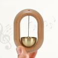 thumbnail image 4 of Shopkeepers Bell, Timbre Decorativo de Madera Colgada por Las Tiendas, 4 of 7