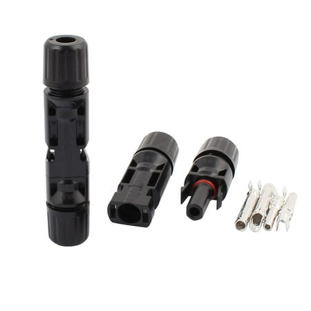 Female Water - 2 Sets DC 1000V MC4 Solar Panel Connector Waterproof Cable Male Female Wire IP67