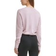 thumbnail image 2 of Calvin Klein Performance Women’s Cinched Logo Sweatshirt, Pink, Medium, 2 of 2
