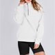 thumbnail image 1 of ICHUANYI Clearance Women's Half Zipper Short Fleece Quarter Zipper Pullover Winter 2023 Set Sweater Sweater Coat(White, M) ICHUANYI WER2023081511642, 1 of 8