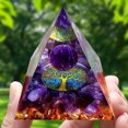 thumbnail image 1 of Piedra natural Orgonita Pirámide Cristales Orgone Energía Curativa Reiki Adornos Hugtrwg Para estrenar, 1 of 9
