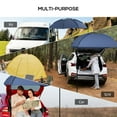 thumbnail image 4 of Outsunny Portable Rooftop Car Awning with Support Poles and Carry Bag, 4 of 10