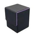thumbnail image 2 of lionlar Card Deck Case Display PU Leather Game Card 100+ Cards Protective Gathering Card Black, 2 of 9