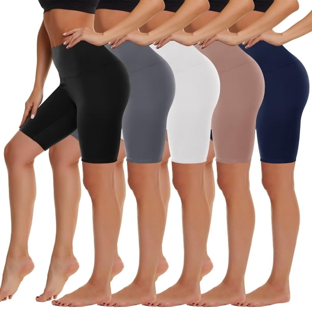 Pack 3 Pantalones Cortos Mujer Debajo Vestido - Suaves, Antirozaduras, Talla M, Color Negro