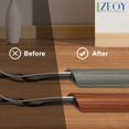 thumbnail image 4 of Cubierta de suelo LZEOY Wood Brown, 1,2 m, PVC blando, ocultador de cables, 4 of 6