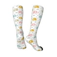 thumbnail image 4 of Fotbe Little Elephant print Women's Men's Novelty Crew Socks Cotton Socks Knee High Socks for Walking,Running,Nurses,Pregnancy, 4 of 9
