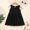 40#Black, variant on gljltg Toddler Baby Girl Dress Boho Linen Lace Baby Dress Sundress Girls Summer Clothes Outifits Sleeveless Solid Color Skirt
