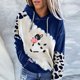 thumbnail image 2 of Sudadera informal de manga larga con capucha y estampado de moda para mujer Pompotops  gfhjh23929, 2 of 5