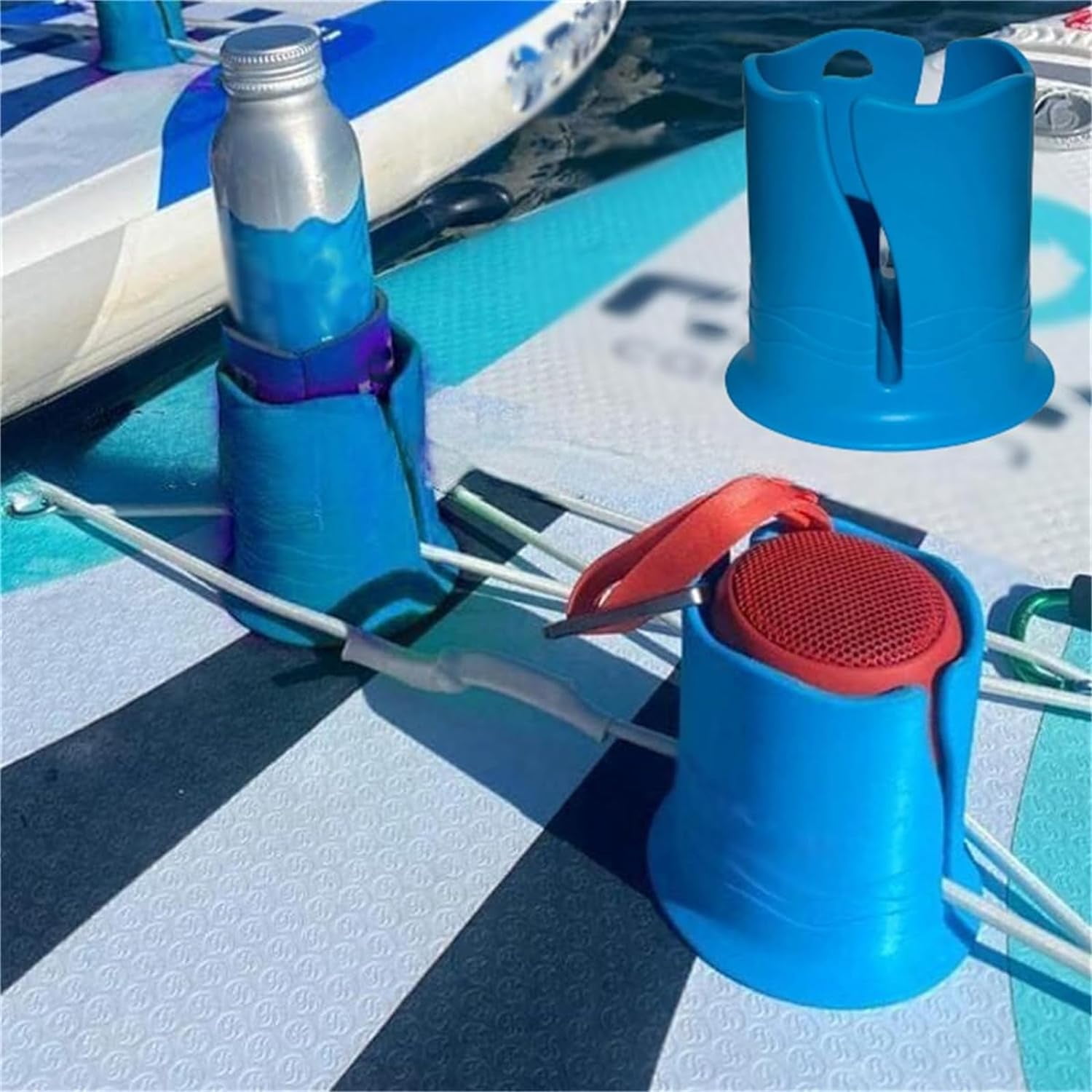 Paddleboard Cup Holder Paddleboarding Drink Holder 3D Model, Paddling Accessories, Beverage Holder, SUP CUP, 3 Sizes | 3D Printable Files For 3D Printing - UK Paddleboard Accessory