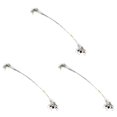 thumbnail image 2 of Wosthever Alambre de pesca de acero inoxidable, traza trenzada antimordedura, aparejos guía pesca con alambre de acero, accesorios de 12CM-28CM, Type1 NO1, 2 of 6