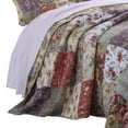 thumbnail image 4 of Juego de colchas Benzara Chicago King Patchwork con estampado jacobino, 4 of 5