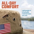 thumbnail image 6 of Fishing is a Way of Life Boonie Hat, Fishing is A Way of Life Outdoor Sun Hat, Wide Brim Bucket Hat for Fishing Hiking, 6 of 9