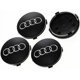 thumbnail image 5 of piezas de cubierta de cubo de coche compatible con Audi 60MM ABS Auto Caps, cubierta de rueda central de material de aluminio + ABS, accesorios de decoración de coche, 5 of 5