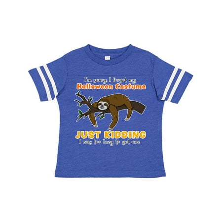 

Inktastic I m Sorry I Forgot my Halloween Costume Gift Toddler Boy or Toddler Girl T-Shirt