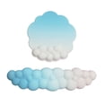thumbnail image 5 of Mouse Mat Oversized Colorful Cloud Shape Mouse Pad Featuring Wrist Support For Comfortable Typing And Gaming Mousepad, 5 of 9