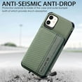 thumbnail image 6 of for iPhone 11 Case with Card Holder,Kickstand for iPhone 11 Wallet Case,RFID Blocking,Camera Protector,PU Leather Shockproof Protective Flip Cover for iPhone 11 Phone Case (Green), 6 of 14