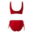 thumbnail image 6 of Bathing Suits for Women Beach Vacation Clothes for Women High Waisted Bikini Push Up Two Piece Swimsuits, 6 of 6