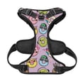 thumbnail image 5 of Lsque Cute Donuts Dog Harness, No-Pull Pet Harness with 2 Leash Clips, Adjustable Soft Padded Dog Vest with Easy Control Handle for Large Dogs-Medium, 5 of 9