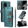 thumbnail image 3 of FOXDOCK Funda tipo Cartera para Samsung Galaxy S20 Ultra – Cubierta de Cuero PU con Múltiples Ranuras, Bolsillo para Efectivo y Correa de Muñeca, 3 of 6