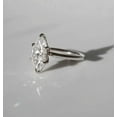 thumbnail image 2 of solitaire jewels 2.5CT Marquise Moissanite Solitaire Engagement Ring For Women, 18K White Gold, 2 of 6