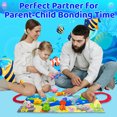 thumbnail image 5 of Qcwqmyl Toddler Montessori Toys for 6 months+ Child Sensory Toys 15pcs Cloth Fishing Game, 5 of 6