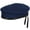 Navy Blue, variant on Woolen Hat Super Soft Breathable Solid Color Non-Fading Friendly to Skin Keep Warm Retro Style Unisex Wool Military Training Beret Hat for Camping