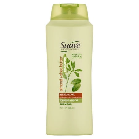 Suave Professionals Almond and Shea Butter Shampoo, 28 fl oz
