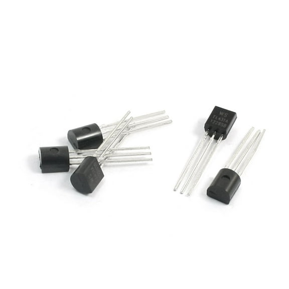 5PCS TL431A 3Pins 0.2 Ohm 1mA-100mA Adjustable Precision Shunt Regulator 2.5-36V