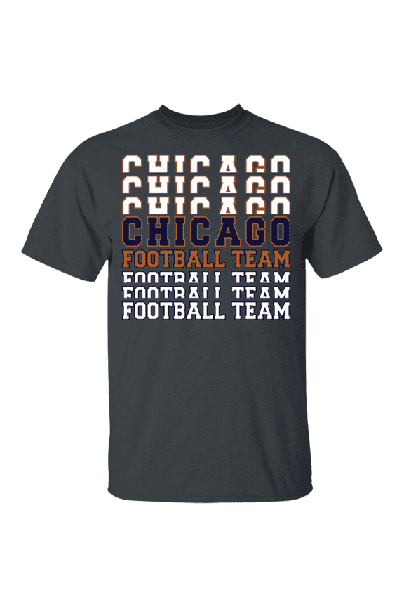 Chicago Football Team Stacked Youth T-Shirt