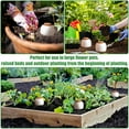 thumbnail image 3 of 4 Pack Terracotta Watering Spikes, Plant Self Watering Globes, Slow Release Ollas Pots, Holds 11 oz - Drip Irrigiation Ollas System, 3 of 7