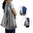 thumbnail image 3 of Sac d'Épicerie Réutilisable Imperméable: Sac Cabas Pliable Lavable 5PCS, 3 of 10