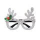 thumbnail image 1 of Hogar y jardín, Suministros de decoración navideña, Gafas de decoración navideña, Festival, Fiesta, Disfraces, Marco de Papá Noel brillante, Accesorios para fotos navideñas, decoraciones festivas, 1 of 5