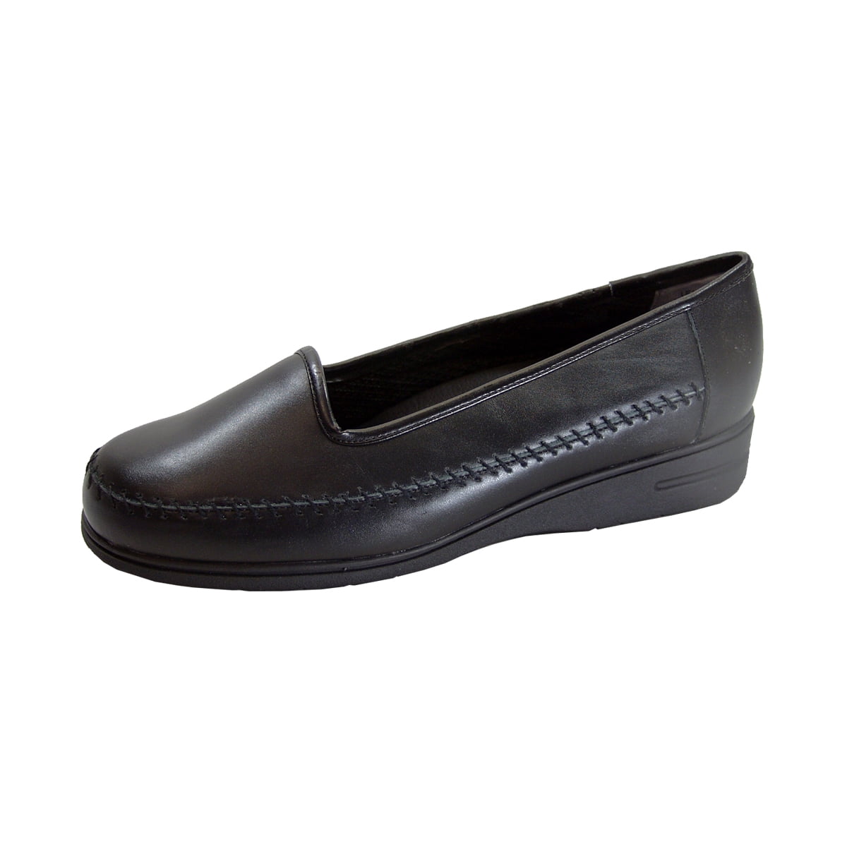 womens wide loafers