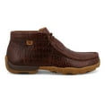 thumbnail image 3 of Twisted X Men's Ginger Brown Caiman Print Chukka Driving Mocs MDM0103, 3 of 9
