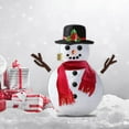 thumbnail image 4 of Darzheoy Snowman Making Kit 16 Piece Decorating Set, Winter Party Kids Toys for DIY Christmas Craft Activity, 4 of 9