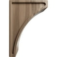 thumbnail image 3 of Ekena Millwork 3"W x 5 1/2"D x 8"H Medium Lawson Wood Corbel, Walnut, 3 of 4