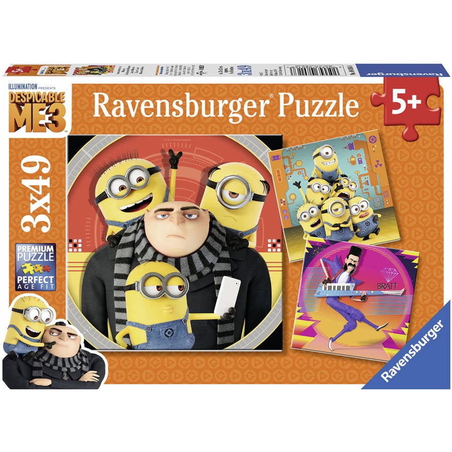 Brand New Ravensburger 35 Large Piece Jigsaw Puzzle DESPICABLE ME 3 