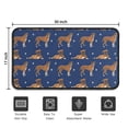 thumbnail image 5 of Cute Boxe Door Rugs,Washable Non Slip Door Mats Indoor,Decorative Door Mats,Entry Mat Indoor for Entrance,Bedroom,Kitchen,Bathroom,30"x17", 5 of 6